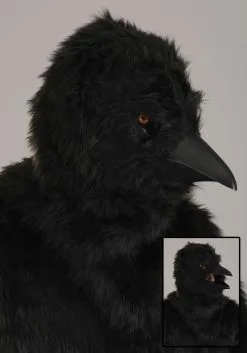 Elope Crow Mascot Adult Costume -Sea Creature Costumes Sales adult crow mascot costume alt 2