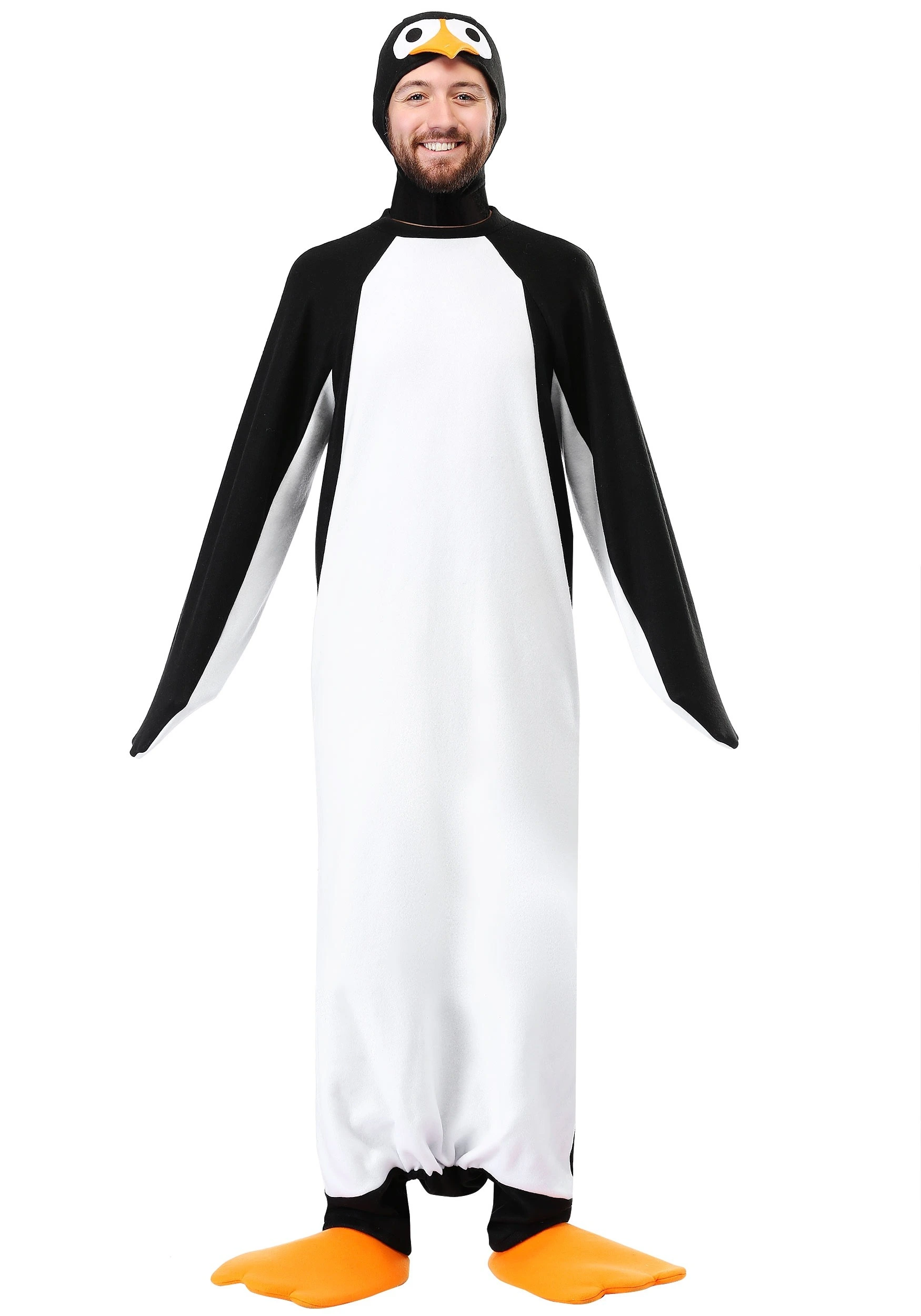 Fun Costumes Happy Adult Penguin Costume 1 Fun Costumes Happy Adult Penguin Costume