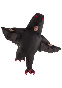 Morphsuits Adult Inflatable Giant Evil Crow Costume