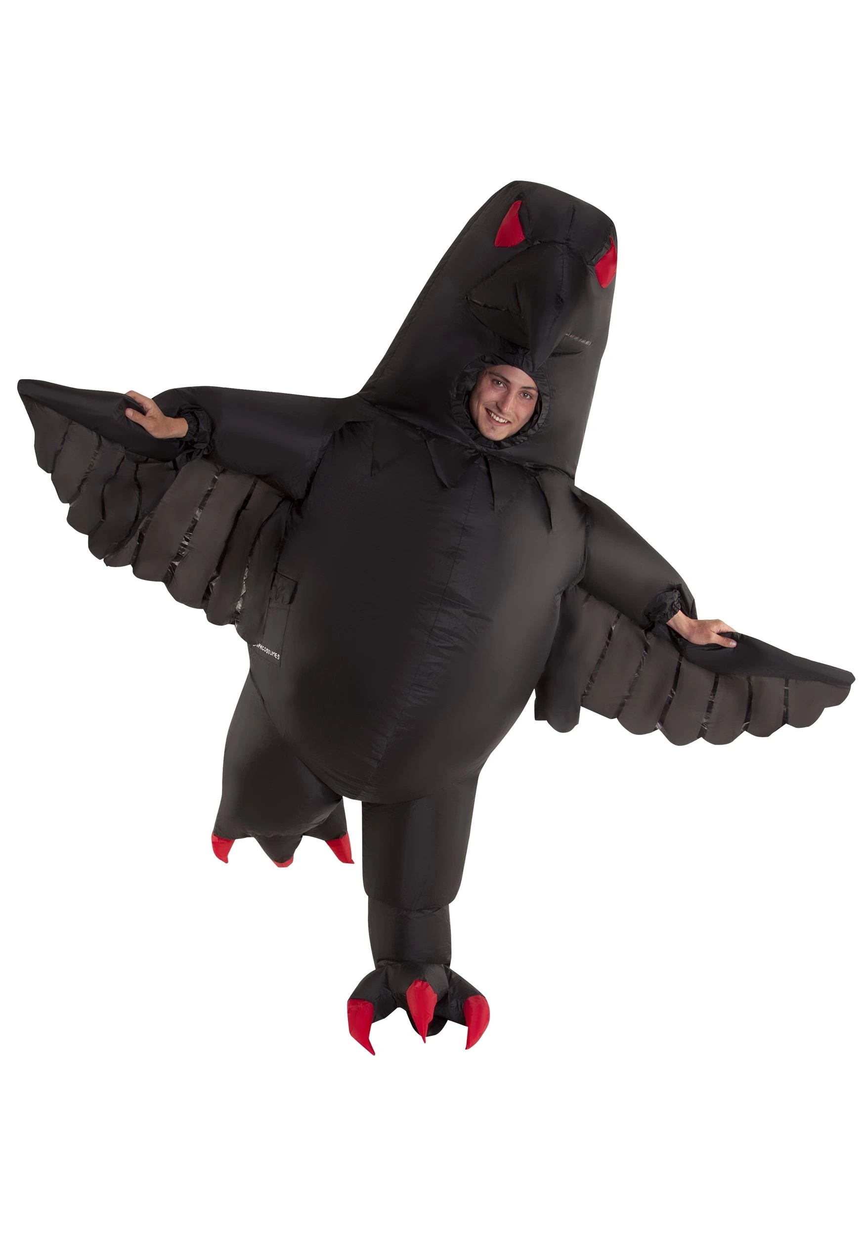 Morphsuits Adult Inflatable Giant Evil Crow Costume 1 Morphsuits Adult Inflatable Giant Evil Crow Costume