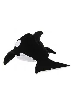 Elope Sprazy Adult Orca Costume Hat -Sea Creature Costumes Sales adult orca sprazy hat alt 3