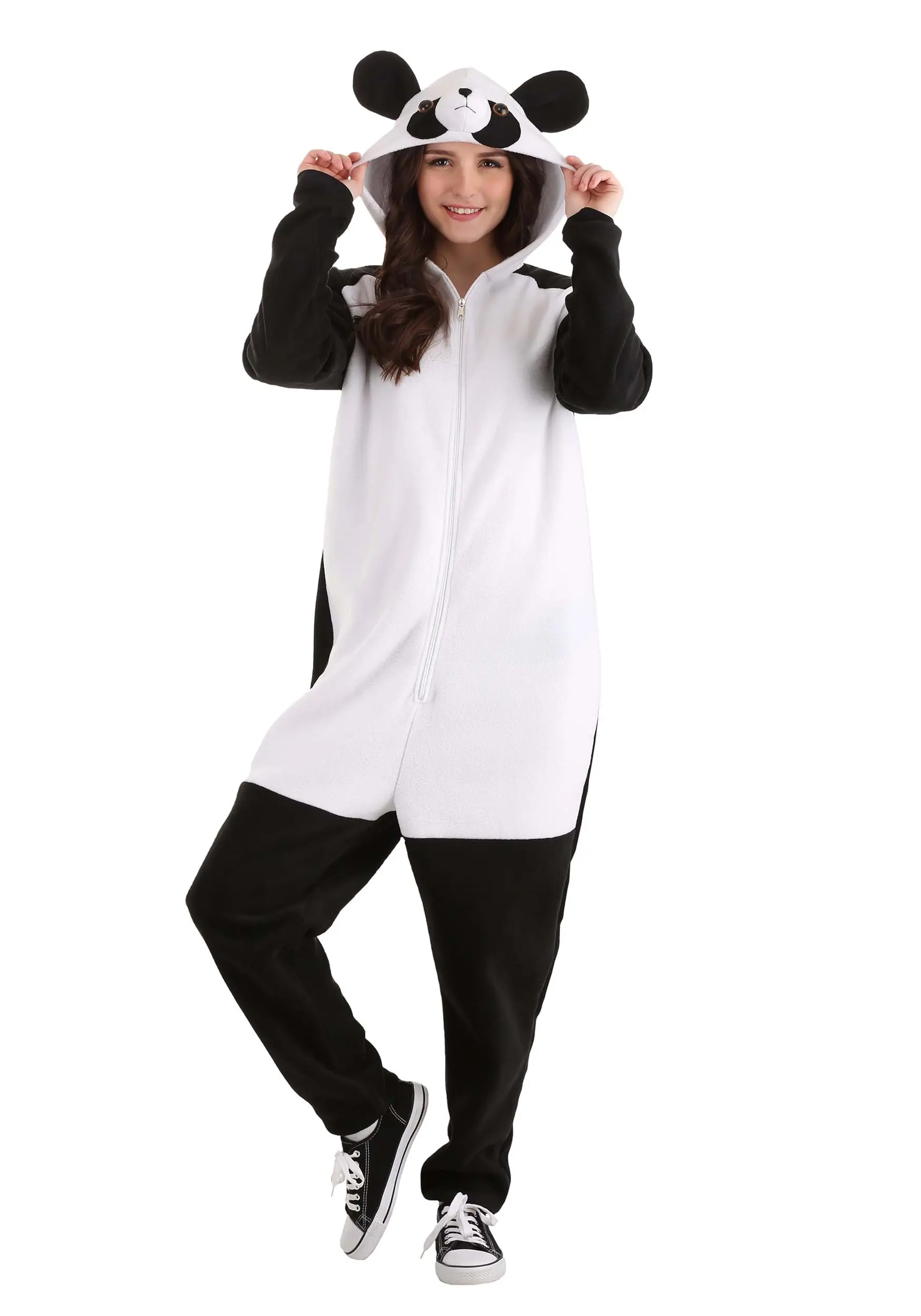 Gaipo Peru Textile Panda Onesie Costume For Adults 1 Gaipo Peru Textile Panda Onesie Costume For Adults