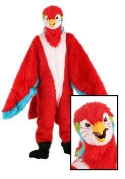 Elope Parrot Mascot Adult Costume