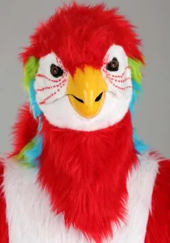 Elope Parrot Mascot Adult Costume -Sea Creature Costumes Sales adult parrot mascot costume alt 2
