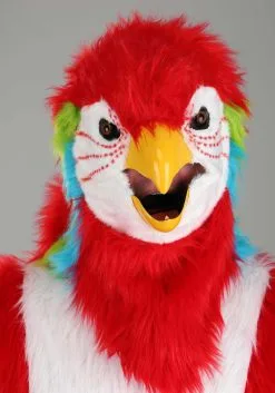 Elope Parrot Mascot Adult Costume -Sea Creature Costumes Sales adult parrot mascot costume alt 3