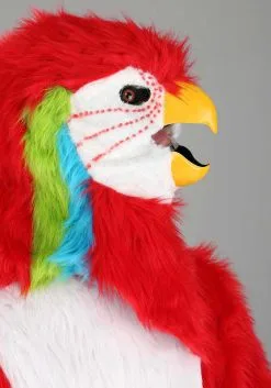 Elope Parrot Mascot Adult Costume -Sea Creature Costumes Sales adult parrot mascot costume alt 4