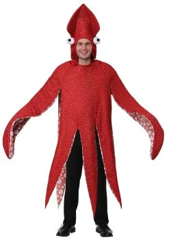 Fun Costumes Adult Squid Sea Creature Costume