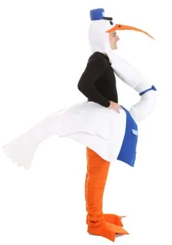 Fun Costumes Stork Costume For Adults -Sea Creature Costumes Sales adult stork costume alt 1