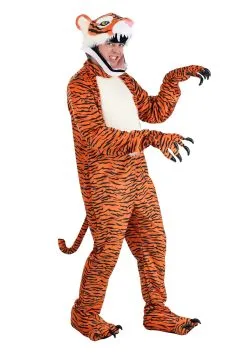 Elope Tiger Jawesome Costume For Adults