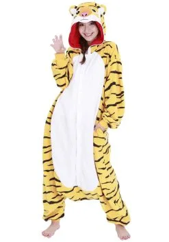 Sazac Adult Tiger Kigurumi Onesie