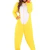 Fun Costumes Yellow Duck Onesie For Adults