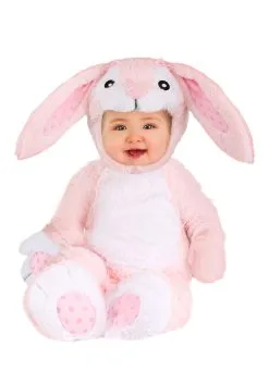 Fun Costumes Fluffy Pink Bunny Baby Costume