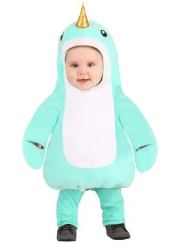 Fun Costumes Blue Narwhal Costume For Babies