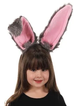 Elope Bendy Gray Bunny Ears Headband -Sea Creature Costumes Sales bendy bunny ears headband gray alt 2 update