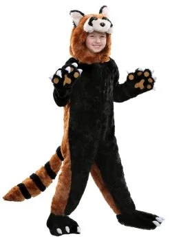 Fun Costumes Child Red Panda Costume