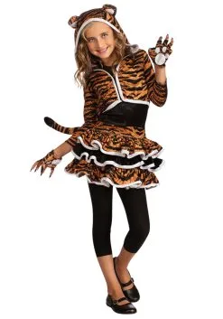 Rubies Costume Co. Inc Tigress Hoodie Costume For Children