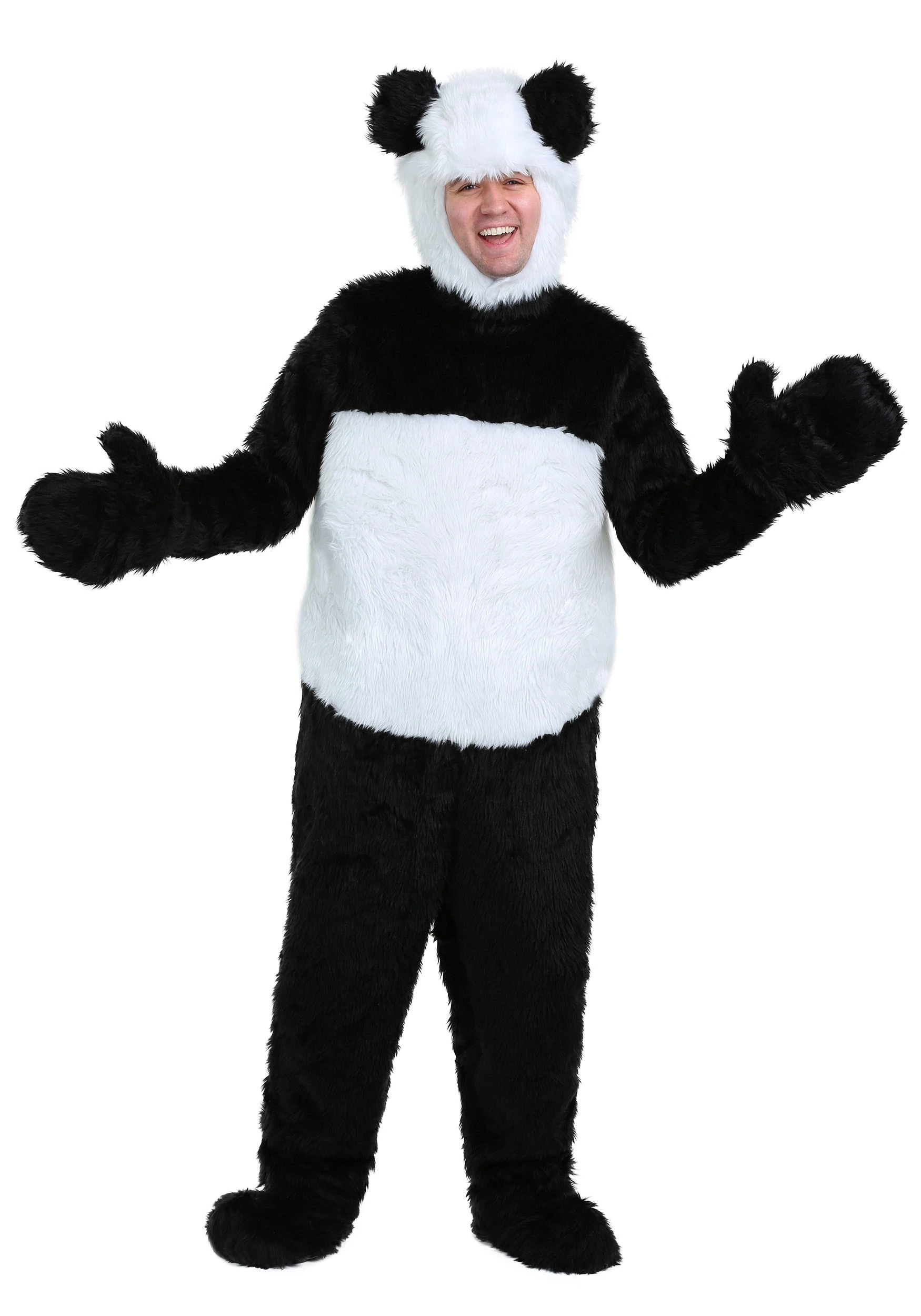 Fun Costumes Deluxe Panda Costume For Adults 1 Fun Costumes Deluxe Panda Costume For Adults