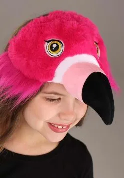 Elope Flamingo Headband -Sea Creature Costumes Sales flamingo plush headband alt 2
