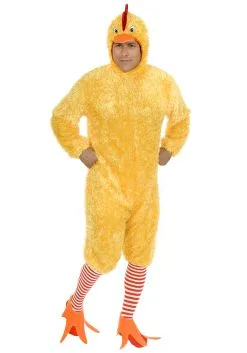 Charades Funky Chicken Costume For Adults