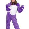 Fun Costumes Furry Purple Panda Girls Costume