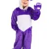 Fun Costumes Furry Purple Panda Toddler Costume