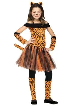 Fun World Girls Tigress Costume