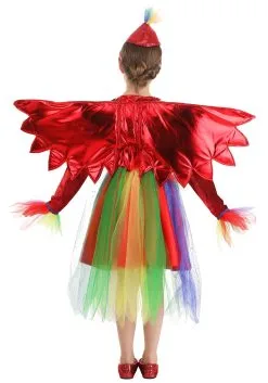 Suzhou Zhongsheng Imp & Exp Co., Ltd Tropical Parrot Dress Costume For Girls -Sea Creature Costumes Sales girls tropical parrot dress costume alt 2