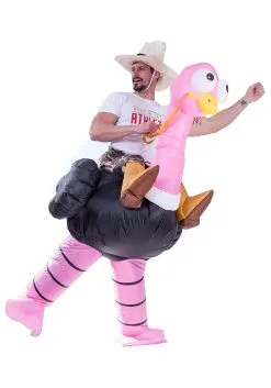 Joyin Inflatable Ostrich Ride-On Costume For Adults