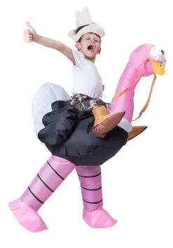 Joyin Inflatable Ostrich Ride-On Costume For Kids