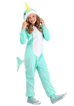 Fun Costumes Narwhal Onesie Costume For Kids