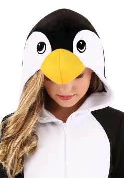 Fun Costumes Pajama Penguin Kids Costume -Sea Creature Costumes Sales kids pajama penguin costume alt 2