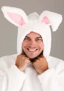 Fun Costumes Sexy White Bunny Costume For Men -Sea Creature Costumes Sales mens sexy bunny costume alt 2 1