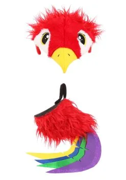 Elope Parrot Costume Accessory Kit -Sea Creature Costumes Sales parrot costume kit alt 4