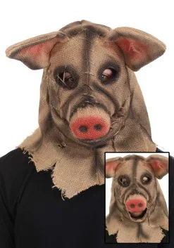 Elope Pig Scarecrow Mouth Mover Mask