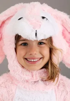 Fun Costumes Toddler Pink Fluffy Bunny Costume -Sea Creature Costumes Sales toddler fluffy pink bunny costume alt 5