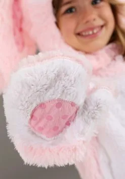 Fun Costumes Toddler Pink Fluffy Bunny Costume -Sea Creature Costumes Sales toddler fluffy pink bunny costume alt 7