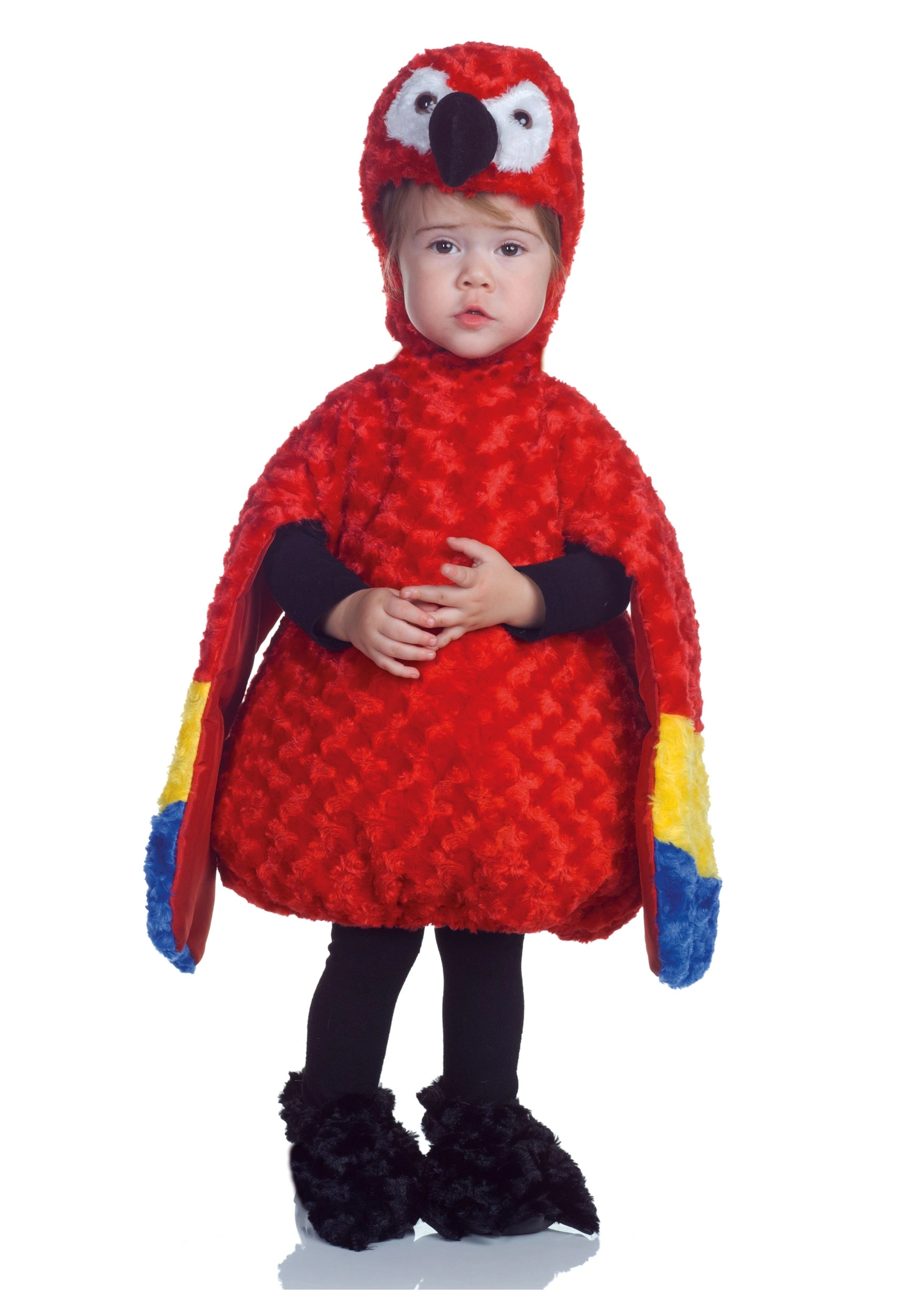 Underwraps Plush Parrot Toddler Costume 1 Underwraps Plush Parrot Toddler Costume