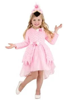 Suzhou Zhongsheng Imp & Exp Co., Ltd Tutu Flamingo Toddler Costume For Girls