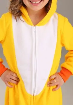 Fun Costumes Yellow Duck Toddler Onesie -Sea Creature Costumes Sales toddler yellow duck onesie alt 4