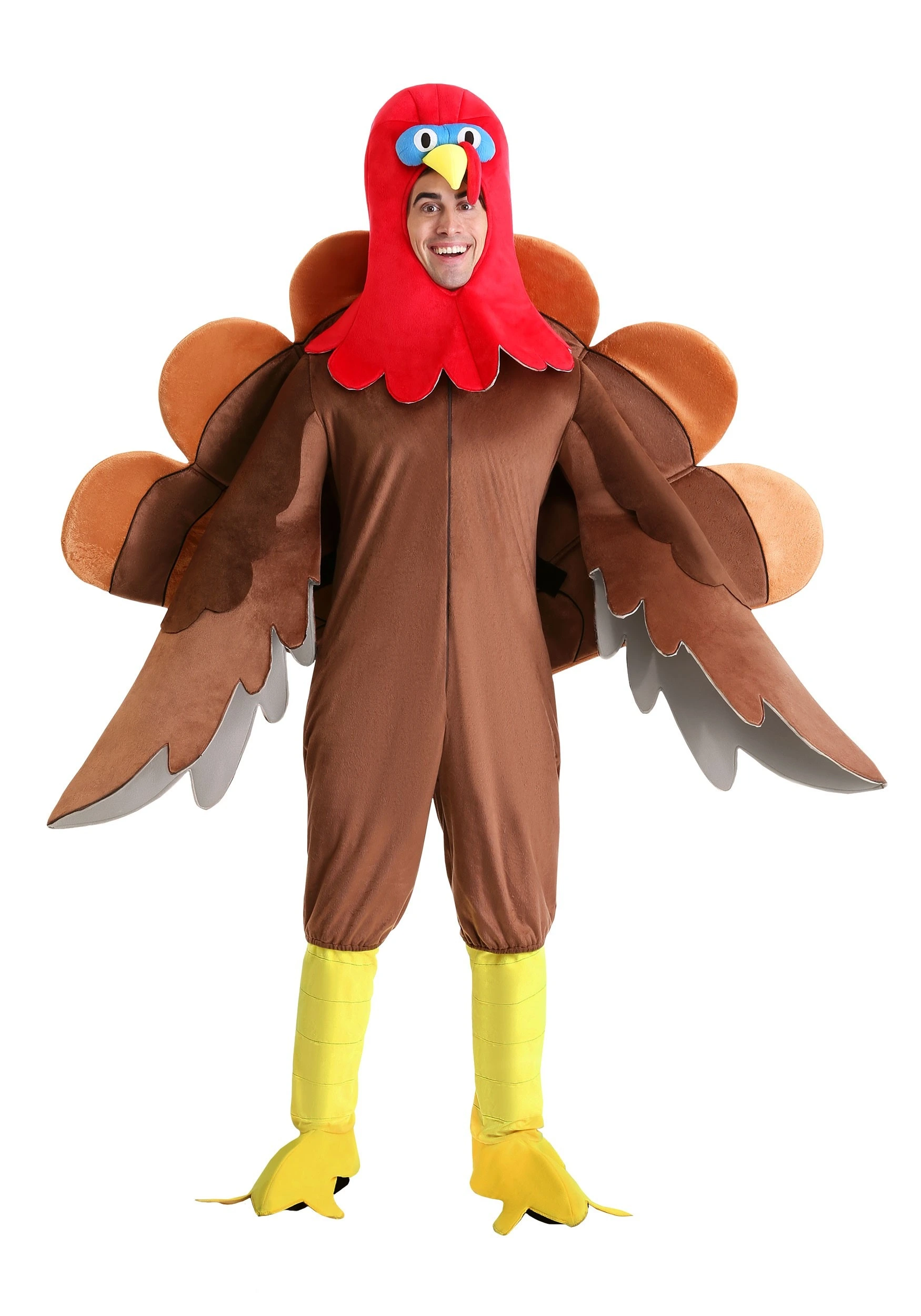 Fun Costumes Adult Wild Turkey Costume 1 Fun Costumes Adult Wild Turkey Costume
