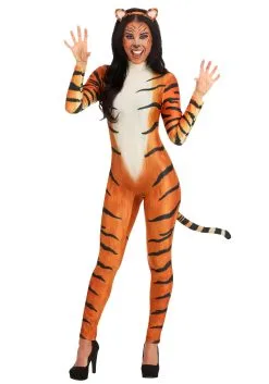 Bluenet Women's Bold Tiger Costume