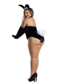Party King Plus Size Classy Bunny Costume For Women